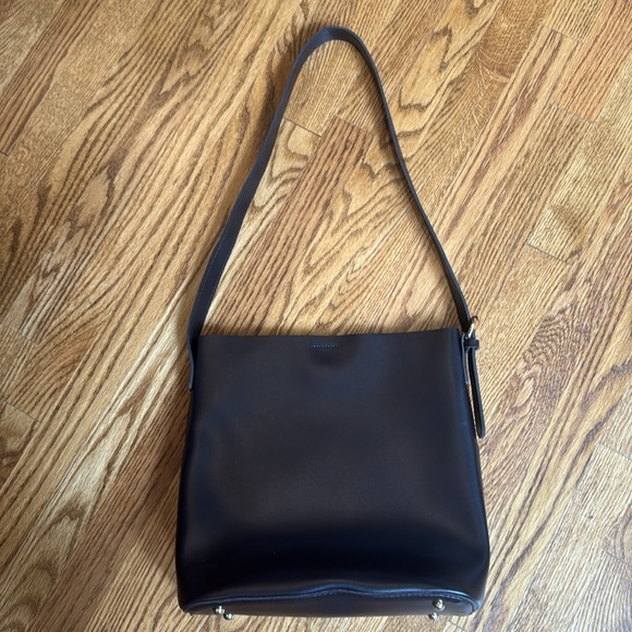 Dark brown shoulder/Crossbody bag - Picture 4 of 7